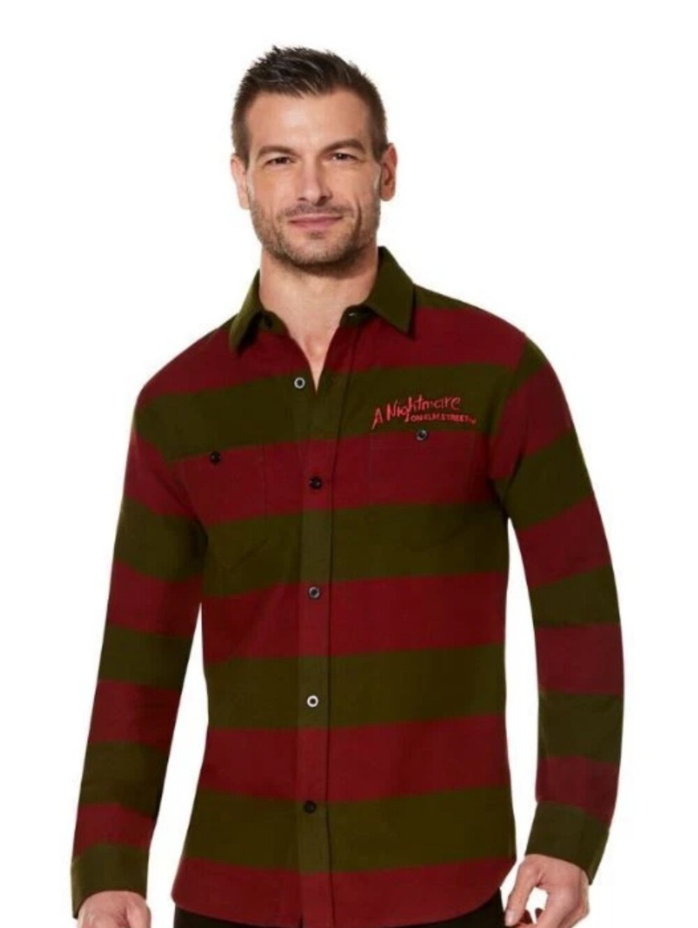 A Nightmare On Elm Street Freddy Claw Printed Graphic Unisex Shirt Size S